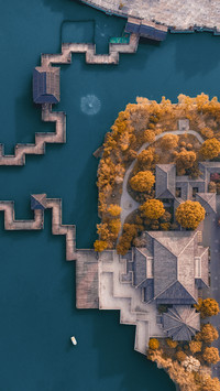 An old city of mountains and rivers