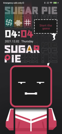 Sugar cake buckle