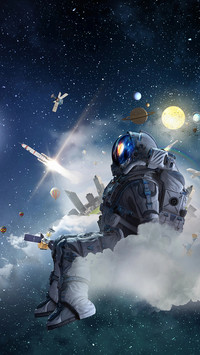 Astronauts in the universe