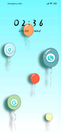 Colorful balloons