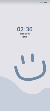 晴空蓝 桌面组件