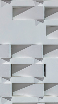 The building facade activated by light and shadow 2