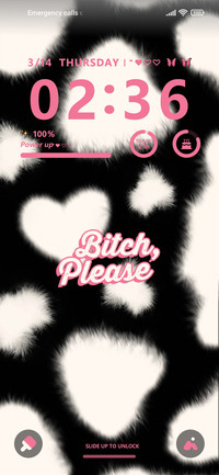 Plush black pink