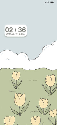 新拟态 郁金香