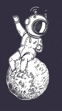 Q version of the Astronaut