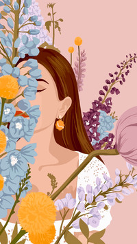 妇女节插画-拍信图库