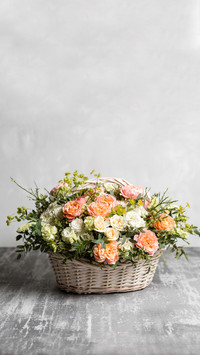 Floristry concept. Spring colors