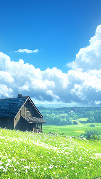 Illustration landscape map