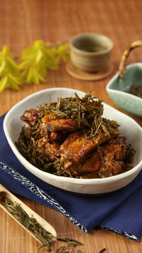 绿茶香排骨