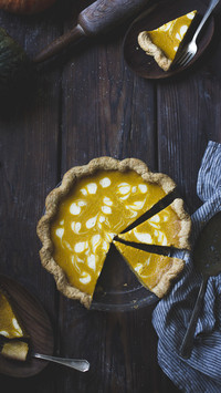 Healthy pumpkin pie 6