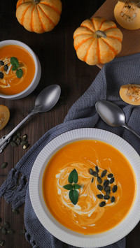 Thick Cream Pumpkin Soup 7