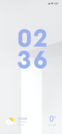 Minimal Background