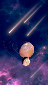 Extraterrestrial meteors