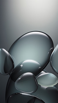 Grey stone abstract 3D