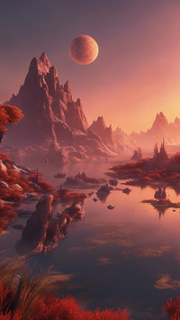 Alien Sunset #1