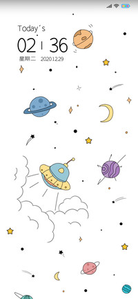 手绘快乐星球