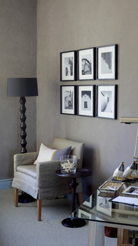Gray home decoration