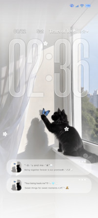 Cat‑Butterfly