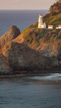 Heshita point lighthouse
