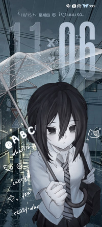 ins 在雨天遇见你