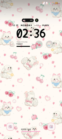Lay the puppy fla