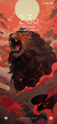 Male lion
