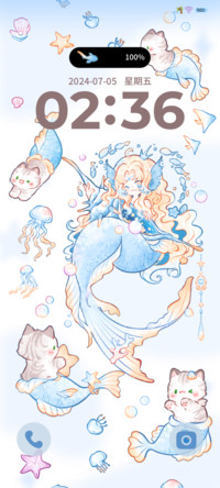 蓝色大海 人鱼传说