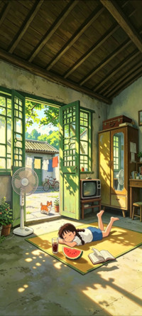 小时候