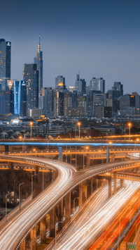 Nanjing Suiqiao Gate Overpass Urban Skyline