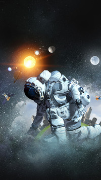 Astronauts in the universe