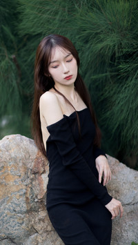 简约好看美女-锐景创意