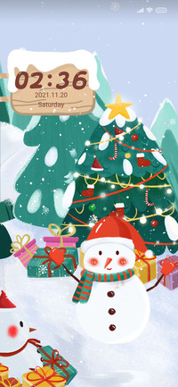 Christmas snowman