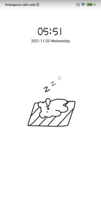 Lazy bear's day