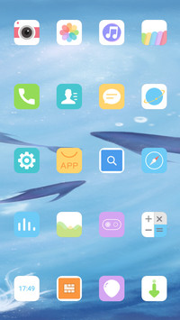 海蓝时见鲸