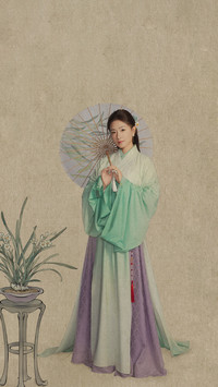 国潮非遗美学之十二花神