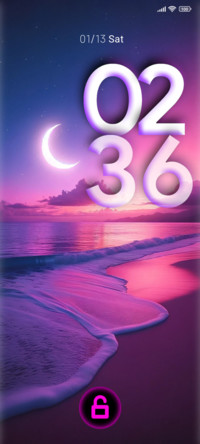 beach moon
