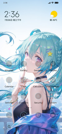 Blue-haired loli