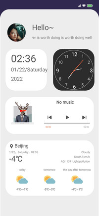 Sliding screen