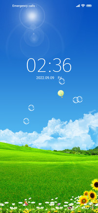 Green scenery