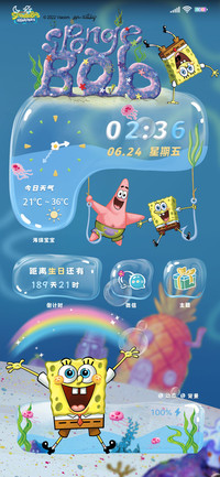 海绵宝宝 泡泡世界