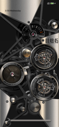 modern clock