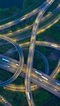 The most complex overpass in the world