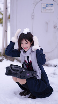 雪地撒欢
