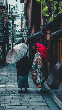 京都小巷中的绝美和风
