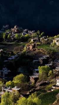 Yunzhong village jiaju tibetan village