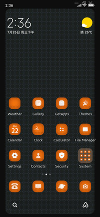Retro block keypad