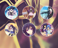 约会の夜刀神十香（开机动画+自由桌面+多锁屏）