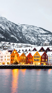 Norwegian Colorful Harbor