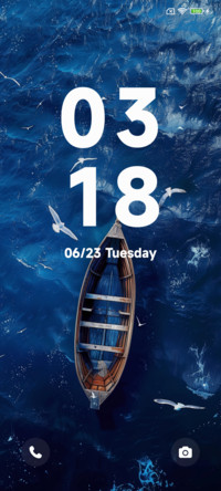 Blue sea