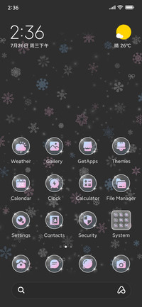Pink Snowflake